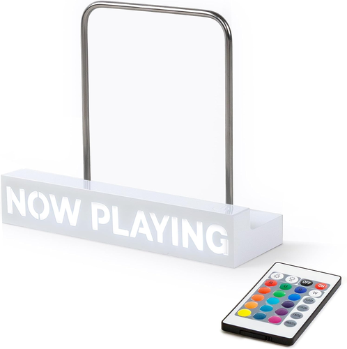 LED Light Up Now Playing Vinyl Record Stand wall mount, Tabletop record holder,