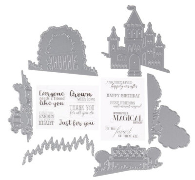 Crafter's Companion 2 Sets Zig Zag Card Scene Builder Dies 808354 Castle Arch