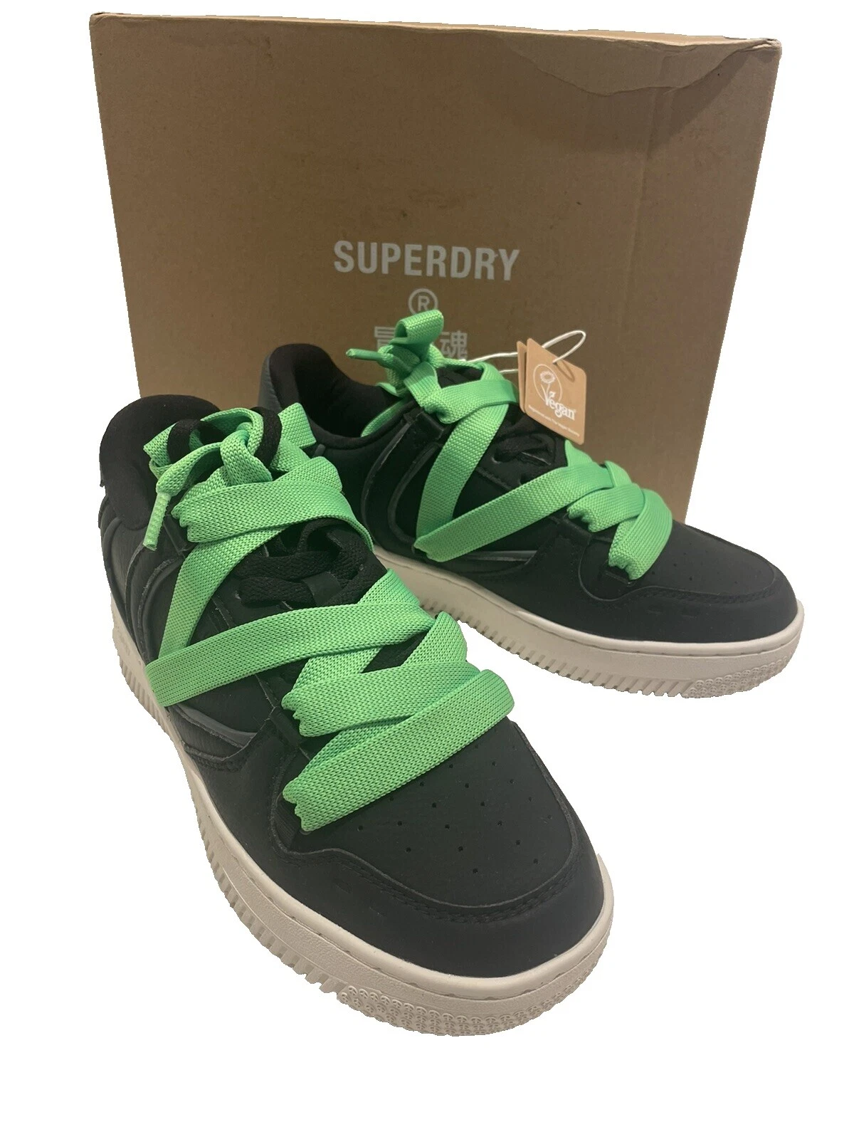 Tenis atléticas negras Superdry para De mujer