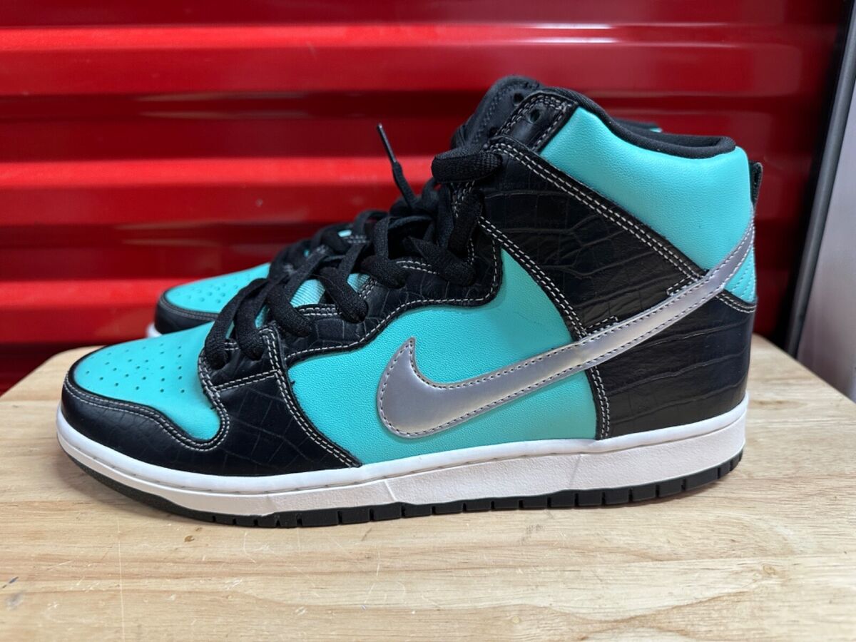 NEW Nike Dunk High Premium SB Tiffany Diamond Supply 653599 NEW Nike Dunk High Premium SB Tiffany Diamond Supply 653599