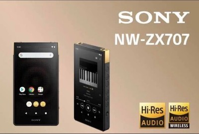 SONY WALKMAN NW-ZX707 64GB Hi-Res ZX Series Audio Player Black New  