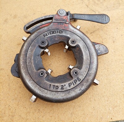 Used Rigid Pipe Threader Die Head for 1-2'' Pipe