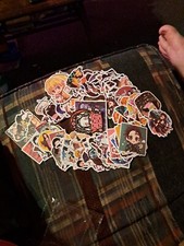 144 pcs Demon Slayer  Comics Anime Phone Laptop Wall Decal Peeker Sticker New