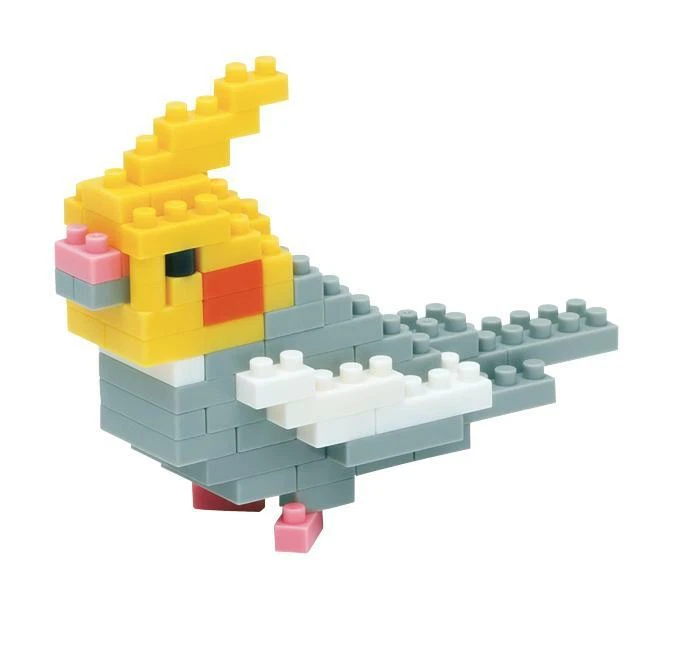 NEW NANOBLOCK Cockatiel Nano Block Micro Sized Building Blocks NBC