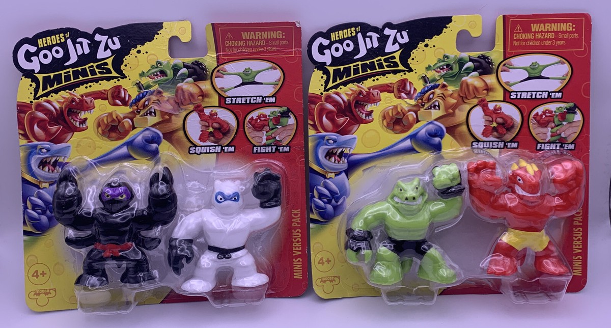 Heroes of Goo Jit Zu Minis Vs 2-Pack Bundle Pantaro Scorpius