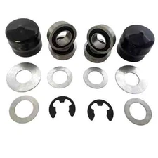 4PCS Front Wheel Bushing to Bearing Conversion Kit Replaces Craftsman, Sears, AY