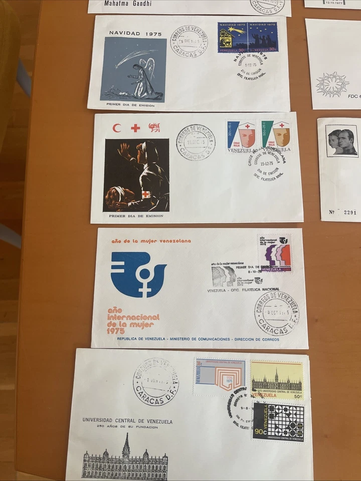 VENEZUELA 1972,1975,1977, First Day 14 Covers, XF Condition, See Photos - Image 3 of 4