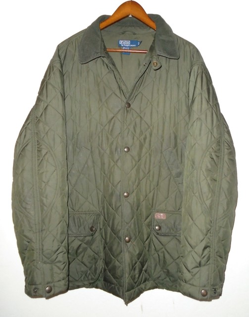 polo ralph lauren men's quilted insulated winter jacket