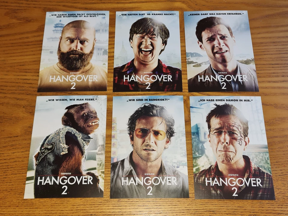 THE HANGOVER 2 new Bluray steelbook rare OOP German region free abc(w/ artcards) - Image 4 of 4