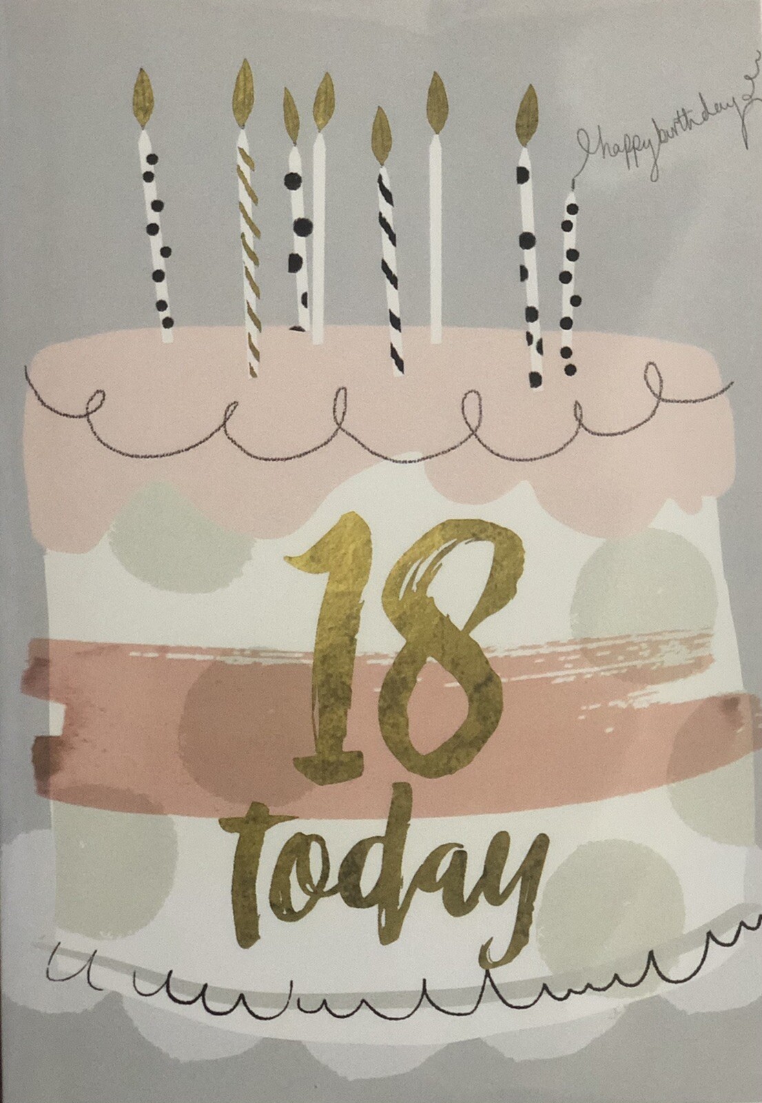 Happy 18th Birthday Lettering Printables