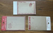 New 8 Norcross Parcel Post Seals Lot Christmas Lot Snowman Bells Dec 25 Vintage