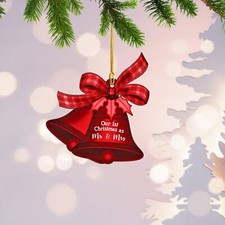 Our First Christmas as Mr. and Mrs. Ornament, First Christmas Married Ornamen...