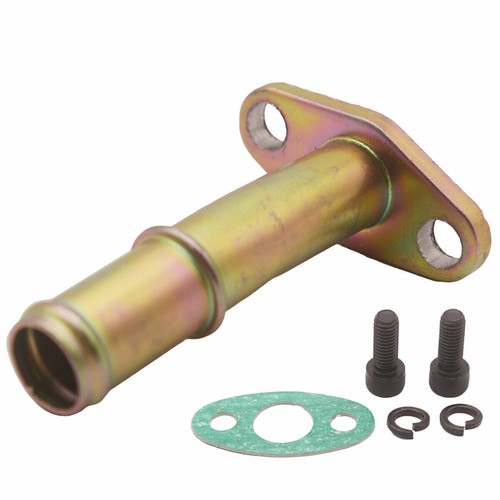 Turbo 38mm Oil Drain Flange pipe For barb Ball Bearing GT25R GT28R GT30R GT35 M8 - Picture 6 of 9
