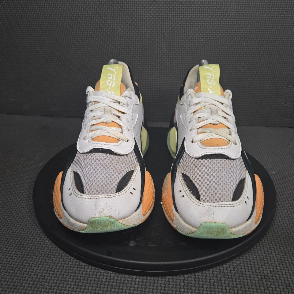 Zapatillas deportivas Puma RS-X Reinvention para mujer talla 8 blancas amarillas Foto 2 de 4