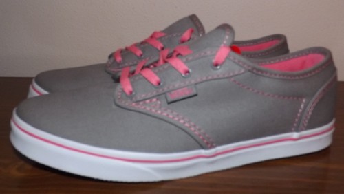 VANS ATWOOD GRIS CLARO/ROSA NUEVO JUVENIL MISSY TALLA 5.0 - Imagen 3 de 8