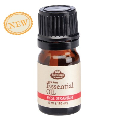 Rose Geranium 5ml Pure Essential Oil Fabulous Frannie B3G1 Free Ship 2+