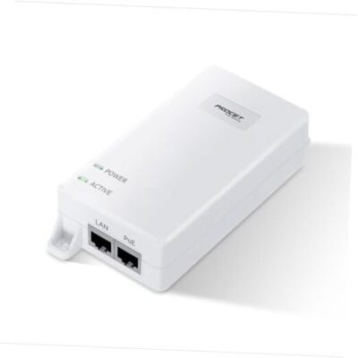 Gigabit PoE++ Injector 60W IEEE802.3bt/at/af Compliant, Supplies PoE(15.4W) 