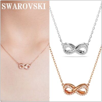 New Swarovski Hyperbola pendant Pavé, Infinity Neckless