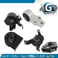 Fit For 2005-2012 Ford Escape 2.5L L4 3.0L V6 Engine Motor Trans Mount Set 4PCS