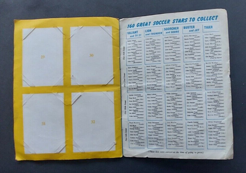 IPC Cards - My Favourite Soccer Stars 1971 - Buster & Jet Red Back - Picture 66 of 66