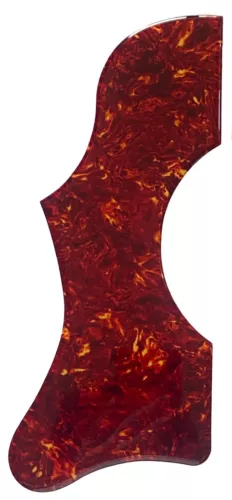 For Gibson J45 & J50 Acoustic Folk Guitar Self Adhensive Pickguard Crystal Red