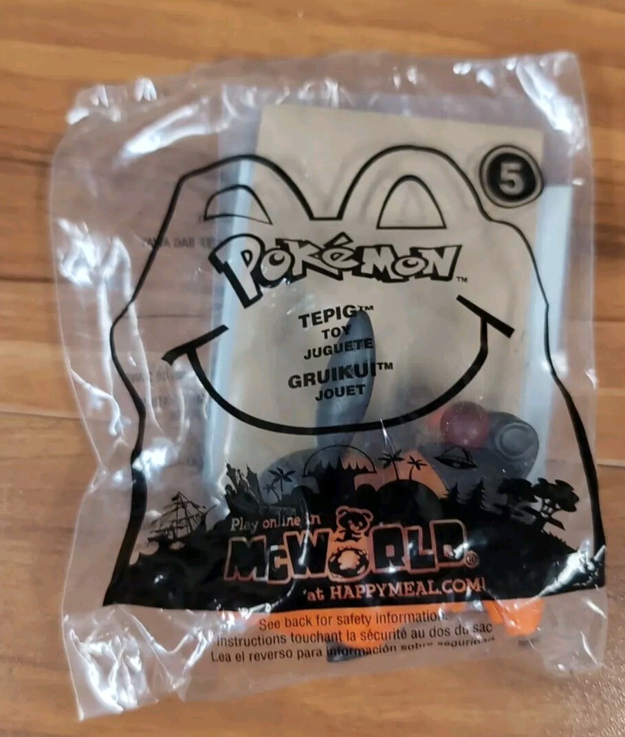 2011 McDonald's Happy Meal Toy Pokemon Tepig New