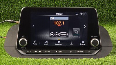 2591A-6RZ0A Nissan Rogue 2023 Radio Récepteur Ecran Tactile Écran Tête Unité Feo