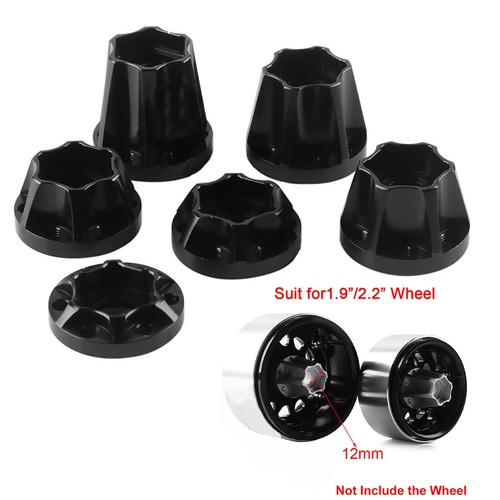 1.9" 2.2" Wheel Hex Hub Extension Adapter For Trx-4 SCX10 D90 1/10 RC Car - Picture 12 of 12