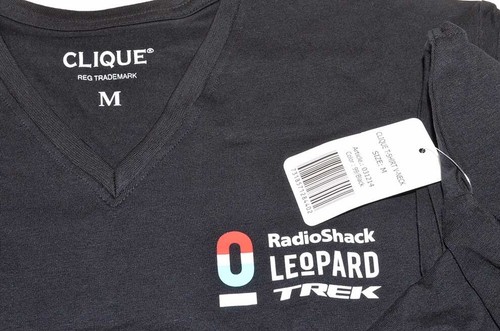 Chris Horner / Radio Shack Leopard Trek Pro Cycling Team V-Neck Shirt - Medium - Picture 5 of 6