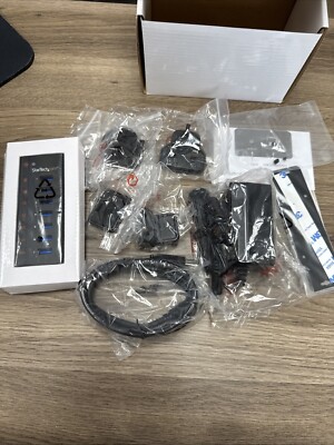 StarTech 7 Port USB 3.0 Hub-Wall-Mountable Metal Enclosure