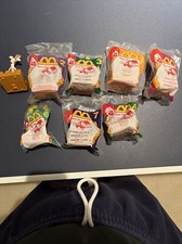 McDonalds SPACE JAM 1996 Happy Meal Mobile Figurines - Complete Set of 8