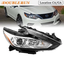 Halogen Headlight Headlamp Passenger Side Fit For 2016 2017 2018Nissan Altima RH