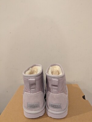 UGG Australia Kids Classic Mini Pearlized Boots Size 2 NEW NIB | eBay