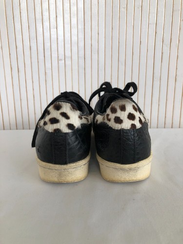 Baskets Adidas Superstar Cuir et Poil P.39 1/3 UK.6 (1826C) - Imagen 7 de 10