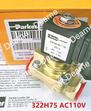 1pcs new PARKER Parker normally open solenoid valve 322H75 AC110V