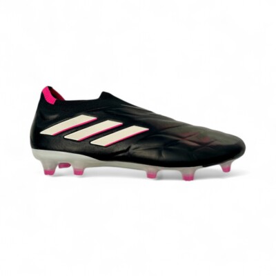 adidas Copa Pure FG Core Black/White/Pink Football Boots UK Size 11  UK