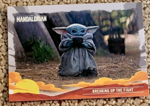 THE CHILD 2020 Star Wars Mandalorian Journey Of The Child card #11 BABY YODA  - Photo 1/2
