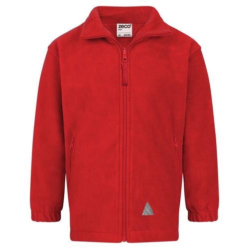 Zeco Kids Child School Uniform Plain Polar Fleece Zip Jacket (3yrs-Adult XL) - Picture 14 of 16