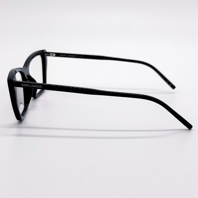 NEW SAINT LAURENT SL737 MICA 001 BLACK WOMEN EYEGLASSES