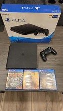 Sony Playstation 4 500gb bundle with controller and 3 games
