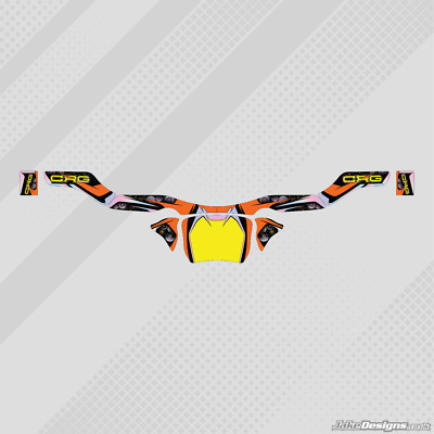 2018 CRG STYLE KG STOßSTANGE AUFKLEBER HINTEN - KARTING - JakeDesigns