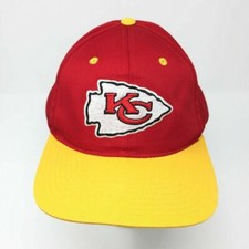 Kansas City Chiefs VTG Snapback Hat Adjustable Red NFL Football Twins Enterprise
