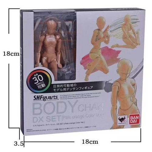 Figma She/he S.H.Iguarts SHF Body kun DX SET PVC Body chan DX Doll toys move - Picture 40 of 46