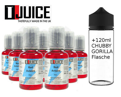T-Juice Red Astaire Aroma 30ml zum selbst mischen von Liquid + 120ml Leerflasche