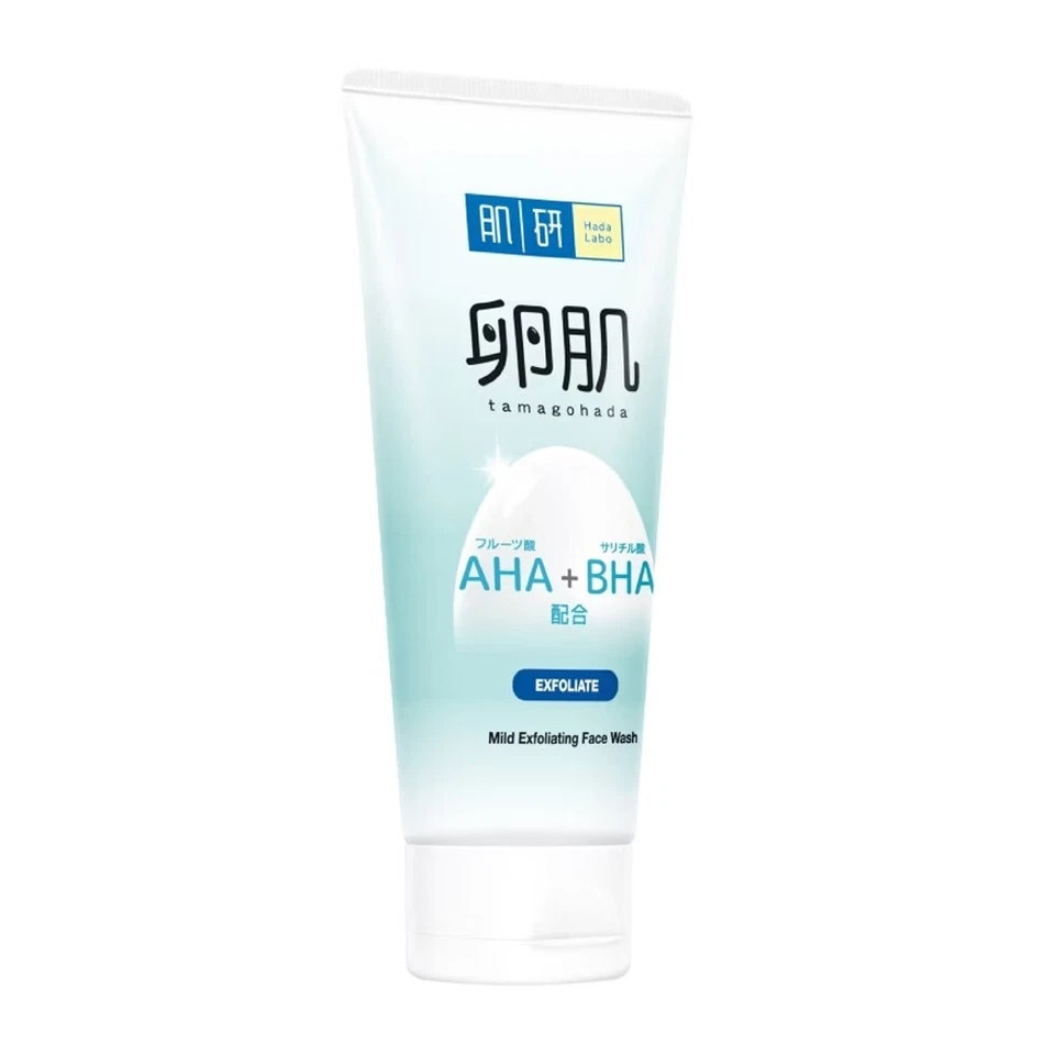 Exfoliante facial exfoliante espuma blanca Hada Labo lavado facial 3x130 g AHA BHA Foto 4 de 4