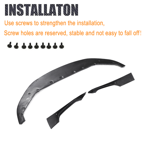 Alerón delantero de carbono Splitters labio delantero se adapta a BMW G30 M-Pack M550i 2021UP - Imagen 8 de 10