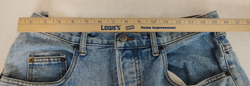 Vtg Guess Men's Jeans Sz 33 80's 90's Georges Marciano Distressed Button Fly - Picture 7 of 11