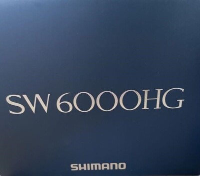 Spinning Reel 20 STELLA SW 6000HG 5.7:1 Saltwater Fishing Reel IN