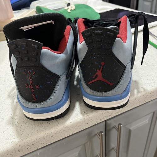 Size 10.5 - Jordan 4 Retro x Travis Scott Mid Cactus Jack - Picture 4 of 8