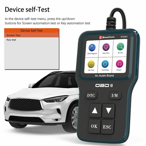 Autek IFIX501 Car OBD2 Scanner Engine Check Fault Code Reader Diagnostic Tool - Picture 6 of 9